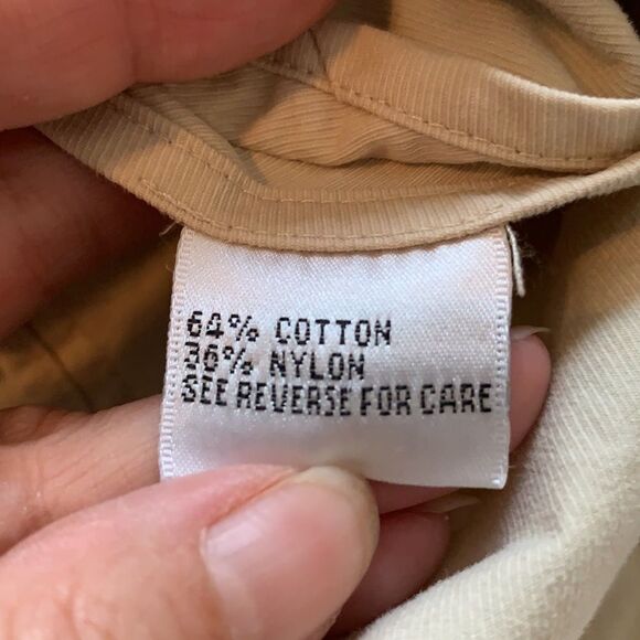 Tan cotton/nylon jacket  - Picture 10 of 11